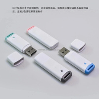 Flash Drive USB LOGO kustom, stik memori USB bisnis portabel 32GB 16B 8GB