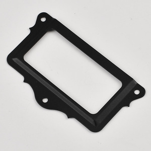 Cold <b>Rolled</b> Steel Badge Holder Black Label <b>Box</b> Drawer Display Case Opaque New Chinese Style Part Number LS260 - Product Image 3