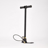 Logo personnalisé Chasse 4500psi 300bar 400bar Pompe à air pliable portable Pompe pour voiture Haute pression manuelle Bom Pompe Pcp