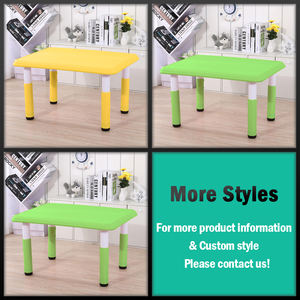 बच्चों के लिए स्कूल प्लास्टिक टेबल डेस्क - Product Image 3