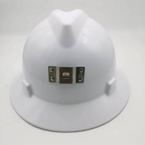 ANSI フルブリム カスタマイズされたロゴ 安全ヘルメット OEM 産業建設用 HDPE ハードハット 高視認性ヘルメット - Product Image 2