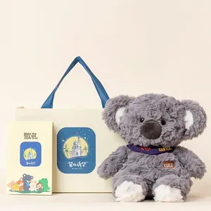 ตุ๊กตาจระเข้ลายปราสาทสไตล์ใหม่พร้อมถุงของขวัญ ตุ๊กตาหมีตัวเล็ก ของขวัญตุ๊กตาสัตว์ - Product Image 6