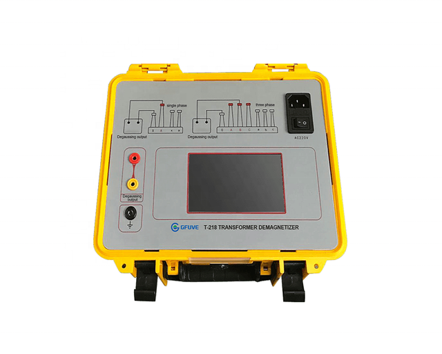 PORTABLE FULLY AUTOMATIC TRANSFORMER DEMAGNETIZER