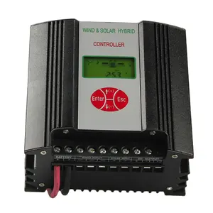 24V/ 48V PWM solar and wind charge controller for solar home system controller