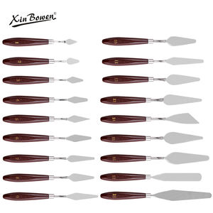 شين بوين الفولاذ المقاوم للصدأ اللوحة طقم السكاكين الفخار النحت أدوات النفط باليت للرسم سكين ل لوحة مزيج اللون - Product Image 1