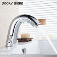 Robinet de lavabo intelligent à affichage numérique avec capteur, eau chaude et froide, pour usage domestique