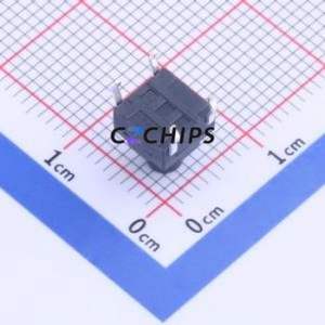 GT-TC116B-H075-L1 Tactile Switch Through hole Component (THT) Switch Single Pole Single Throw Round Button 2.5N Through Hole - Product Image 2