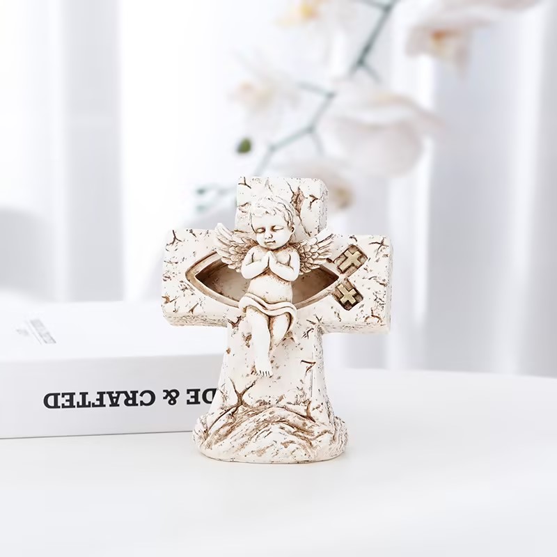 White Cross Angel
