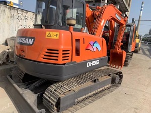 DOOSAN 90% Nueva Excavadora Mini Usada DH55 Corea 2024 Excavadora Mini de Orugas de 5.5 Toneladas con Motor y Bomba EPR_Paquete Alemania - Product Image 3