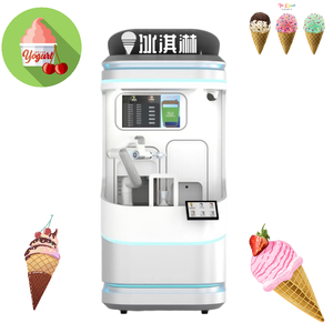 <span class=keywords><strong>Robot</strong></span> de vente automatique intelligent à six axes pour crème glacée, avec IA, pour usage commercial OEM - Product Image 2