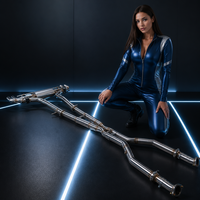 Système d'échappement Valvetronic Catback pour Lexus LC500 5.0L V8, échappement à soupapes, commande à distance, acier inoxydable 304