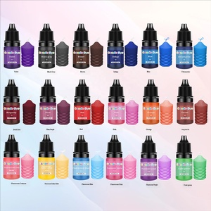 Colorant pour bougies non toxique, facile à utiliser, 36 couleurs, 5 ml, pour la fabrication de bougies DIY, couleurs vives, pigment pour bougies à la cire de soja - Product Image 5