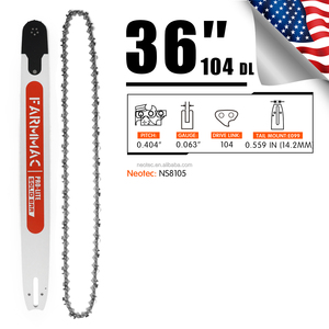 FARMMAC Motosega da 36 Pollici FSSB36-114-3863F, Passo Catena 3/8", Calibro 0.063", 114 Maglie di Trascinamento, Compatibile con Barra Guida e Catena <span class=keywords><strong>660</strong></span> - Product Image 3