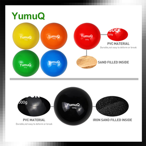 Yumuq Tùy Chỉnh Chuyên Nghiệp Đầy Màu Sắc Trọng Plyo Bóng Chày Đào Tạo Quả Bóng Với Tùy Chỉnh Trọng Lượng - Product Image 4