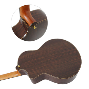 Aiersi-<span class=keywords><strong>guitarra</strong></span> acústica personalizada hecha a mano de Grado Profesional, <span class=keywords><strong>guitarra</strong></span> acústica de doble capa sólida - Product Image 6