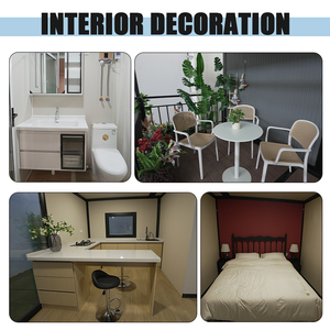 <span class=keywords><strong>Casa</strong></span> Prefabricada Expandible para <span class=keywords><strong>Vacaciones</strong></span> Familiares, Villa de 40 Pies x 20 Pies, <span class=keywords><strong>Casa</strong></span> Móvil Preconstruida, Residencia en Contenedor de 2-5 Dormitorios - Product Image 6