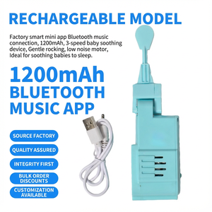 สินค้าสั่งทำพิเศษสำหรับเด็ก รุ่นดนตรีประกอบเสียงปรบมือ แบตเตอรี่ 1200mAh เหมาะสำหรับปลอบประโลมและทำให้เด็กสงบ ลดเสียงรบกวน ผลิตจากพลาสติก เหมาะสำหรับเด็กทุกวัย - Product Image 1