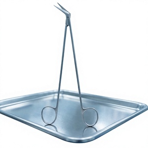 Pinces chirurgicales à pointes angulées à 25, 45 et 60 degrés en acier inoxydable, instrument manuel pour la chirurgie générale - Product Image 3