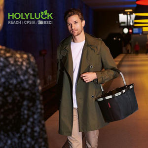 ढहने योग्य पोर्टेबल किराने पिकनिक टोकरी बैग कपड़े हल्के इन्सुलेट फोल्डेबल पिकनिक शॉपिंग बास्केट - Product Image 5