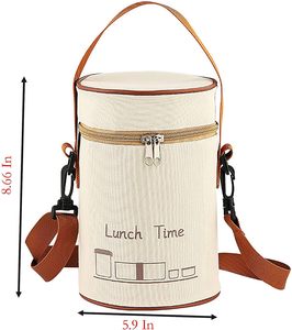 High Quality Thermal Bento <b>Lunch</b> <b>Box</b> Bag Oxford Material Food Warmer Cooler <b>Insulated</b> <b>Lunch</b> Bag for School Office - Product Image 2