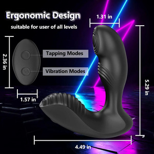 Jouets sexuels télécommandés, vibrateurs anaux, stimulateur de prostate, plug anal, masturbateur masculin, plug anal pour hommes - Product Image 3