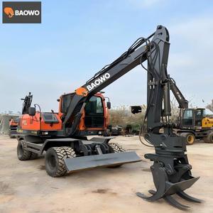 BaoWo BW78.3 Grúa Articulada Plegable con Capacidad de 700 kg, Equipo de Manipulación de Madera Montado en Camión Ligero - Product Image 4