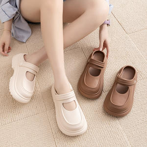 Chaussures <span class=keywords><strong>muller</strong></span> pour femmes à la mode avec talon haut pour femmes sandales en peluche pour l'extérieur et la salle de bain chaussures d'infirmière Accepter la personnalisation - Product Image 5