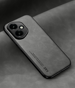 Étui de téléphone de luxe en cuir de mouton magnétique antichoc <span class=keywords><strong>tout</strong></span> <span class=keywords><strong>compris</strong></span> pour hommes d'affaires Honor Magic8/7/6/5/4Pro Protection - Product Image 1