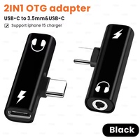 Adaptador de Auriculares USB C 2 en 1, USB C a Conector de 3.5mm, DAC HiFi, Carga Rápida de 10W para iPhone 17, 16, 15, 15 Pro, Samsung Galaxy S23, Pixel