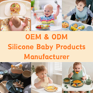 ชุดอาหารเด็กซิลิโคน 8 ชิ้น ปลอดสาร BPA ดีไซน์ทันสมัย ยี่ห้อ <span class=keywords><strong>HuaLin</strong></span> ชุดจาน ชาม ช้อน พร้อมที่ดูดติดโต๊ะ สำหรับเด็ก - Product Image 5
