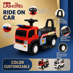 Camión de <span class=keywords><strong>Bomberos</strong></span> Eléctrico para Niños, Ambulancia Triciclo, Juguete para Bebés de 2 a 5 Años, Coche de Juguete con Control Remoto, Material Plástico - Product Image 3