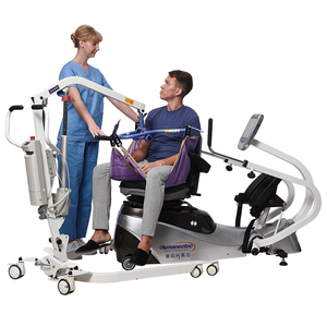 Equipo <span class=keywords><strong>de</strong></span> rehabilitación eléctrica Mango ajustable 32 niveles Bicicleta estática reclinada para personas mayores Pierna y <span class=keywords><strong>mano</strong></span> Otro ejercicio - Product Image 1