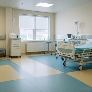 Hospital & Dining Hall <b>Rubber</b> Floor Strong Antibacterial Corrosion Preventive Non-Toxic Easy to Clean - Product Image 1