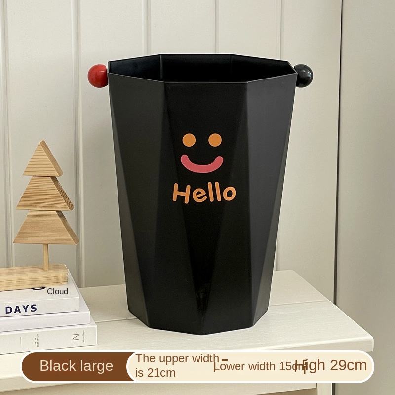 Grande Balle Smiley Noire