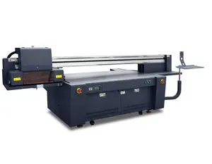 1810 Uv Flatbed Printer Large Format 8*4' Digital Inkjet Printer UV Printing Machine on Glass Wood Board Acrylic UV Printer