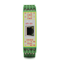 Módulo de Conversión de Puerta de Enlace Lector de Datos Canbus con Protocolo J1939 GCAN-205, Convertidor de Can a Modbus TCP Esclavo
