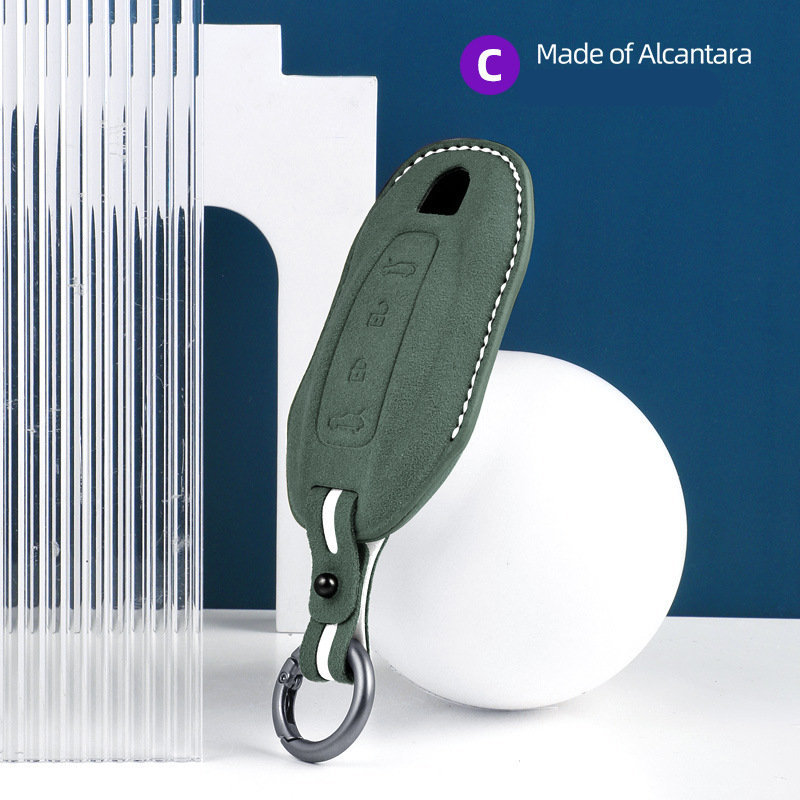 #9073 Vert foncé + coutures blanches
