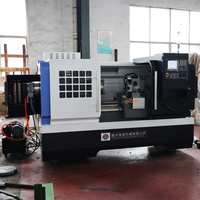 Tour horizontal CNC automatique CK6150 Tsugami FANUC, monobroche, à banc plat, robuste, pour métaux, précision 0,015 mm, mandrin 250 mm, fabrication chinoise