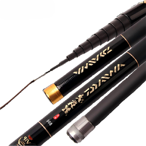 Canne à pêche télescopique, canne à pêche en carbone ultra longue, pêche à <span class=keywords><strong>la</strong></span> carpe, matériel de pêche - Product Image 1