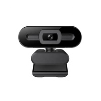 Kamera Web Komputer Havit Hv-Hn24G 720P Riduzion Rumor Live Beauty Webcam Dengan Lampu Ring