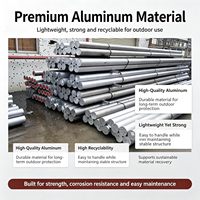 Cache-climatiseur en métal durable de haute qualité, écran d'intimité, cache-climatiseur mini-split en aluminium à persiennes pour jardin extérieur