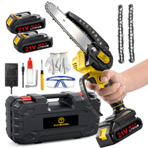Tronçonneuse sans fil portative 21V, compatible OEM, idéale pour le jardinage et le bricolage - Product Image 2