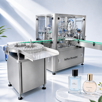 Machine de remplissage automatique de flacons de parfum 10-120 ml, remplisseuse de liquides haute précision pour flacons en verre et en plastique, ligne de production de parfums