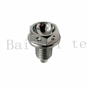 Produttore Professionale di Tappi di Scarico Olio in Titanio GR5 <span class=keywords><strong>M12</strong></span> M14*1.5*12mm M16 M18 M20 per Ricambi Auto - Product Image 3