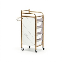 Nouvelle Offre Spéciale : Ensemble Complet de Mobilier de Salon de Manucure Moderne et Minimaliste en Bois avec Table de Manucure Durable pour Salon de Beauté