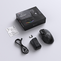 Ratón Inalámbrico Ligero para Juegos ONIKUMA DM08 65g PAW3311 12000 DPI 2.4G Bluetooth Tipo C para Esports Venta al por Mayor