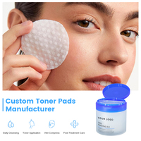 Lingettes démaquillantes jetables premium naturelles gaufrées pour le visage