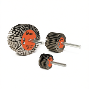 Ttake Flap <b>Wheel</b> 40x30 Mm Ab9300 Shaft For Metal <b>Grinding</b> And Polishing - Product Image 2