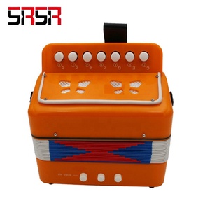 <span class=keywords><strong>Petit</strong></span> broderie 7 touches pour massage, Instrument de musique éducatif à 2 basses - Product Image 2