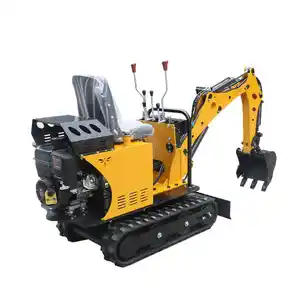 Agricultural Machinery Mini Small Micro Digger Crawler Excavators Machine 0.8ton Mini Excavator